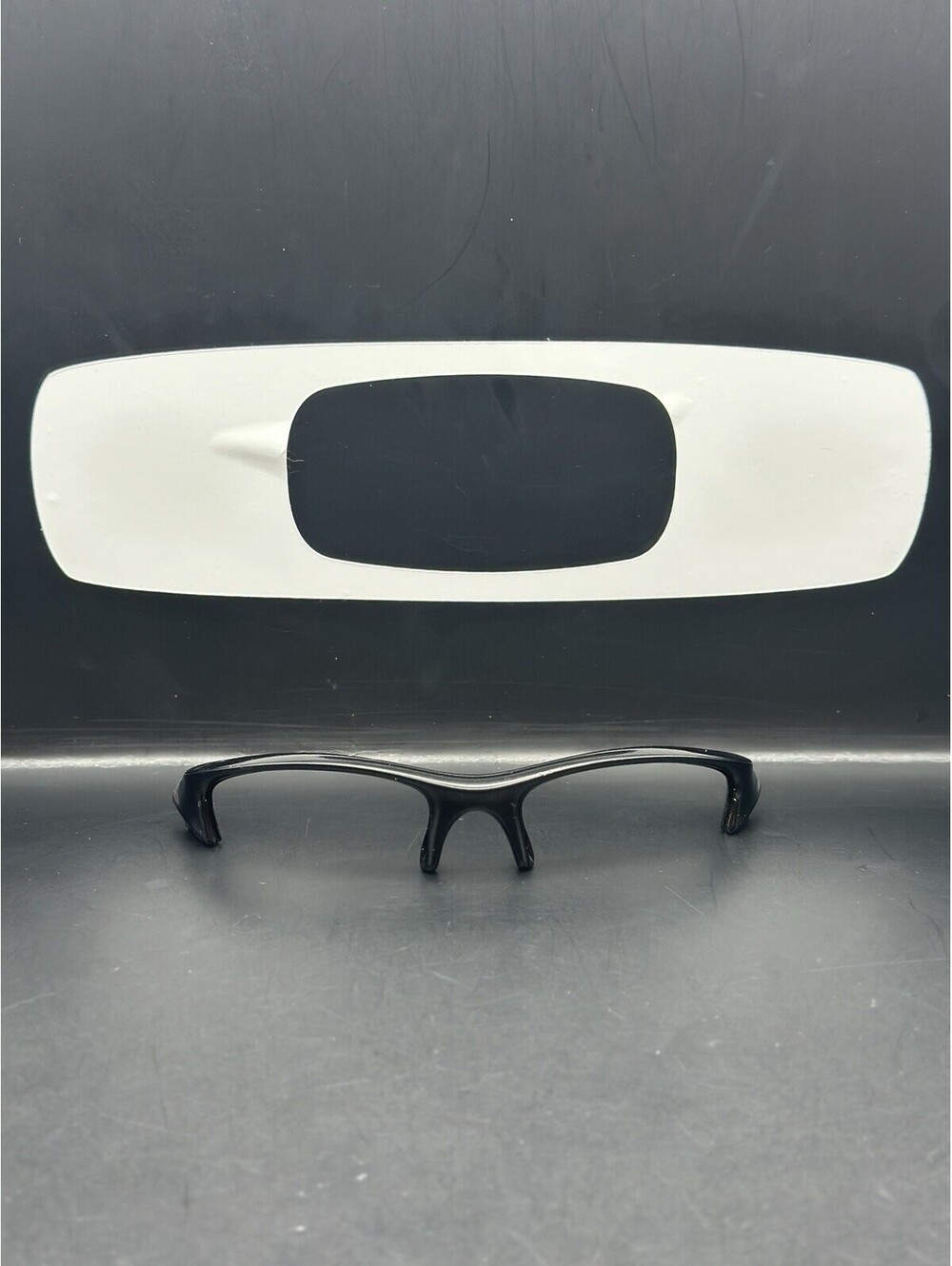 Oakley Flak Jacket Polished Black Front/Orbital